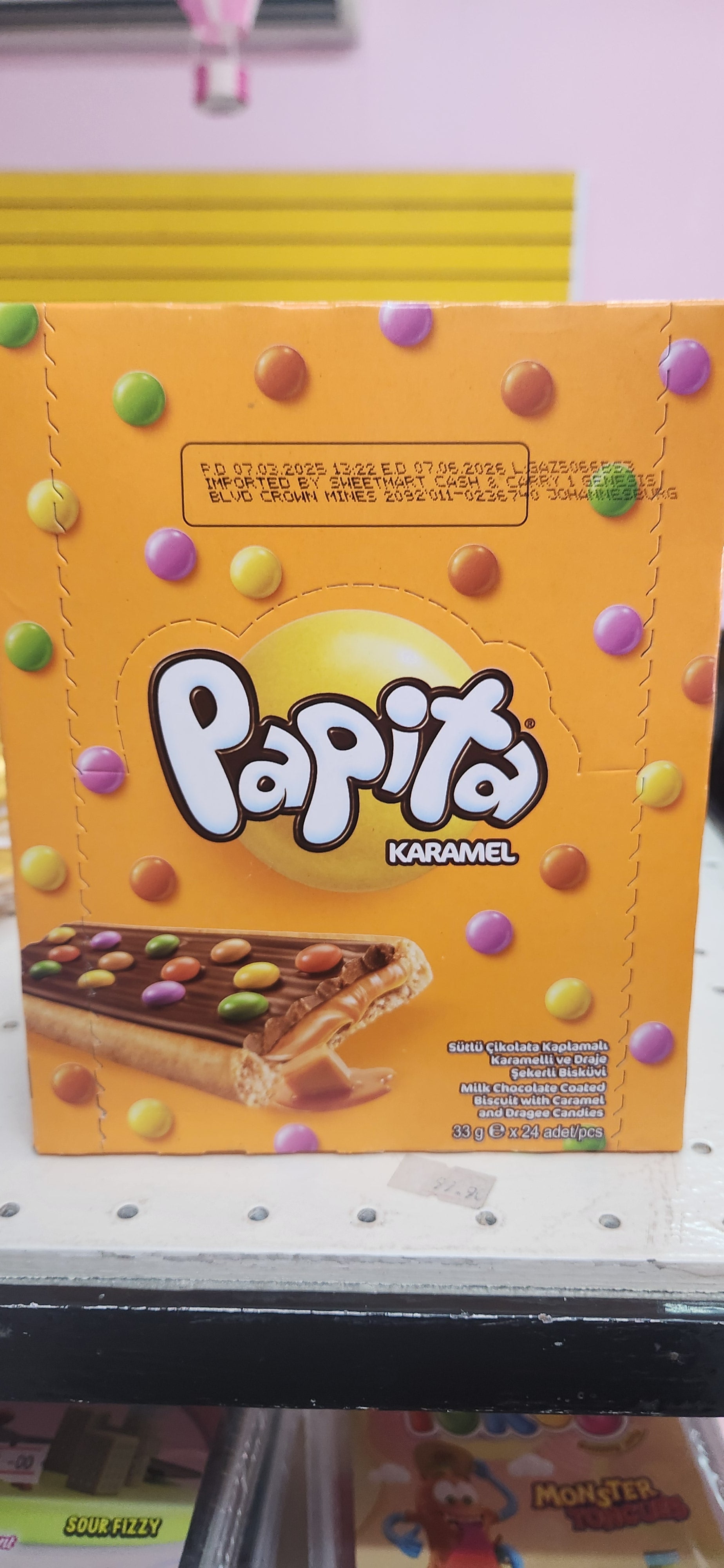 Papita  caramel box