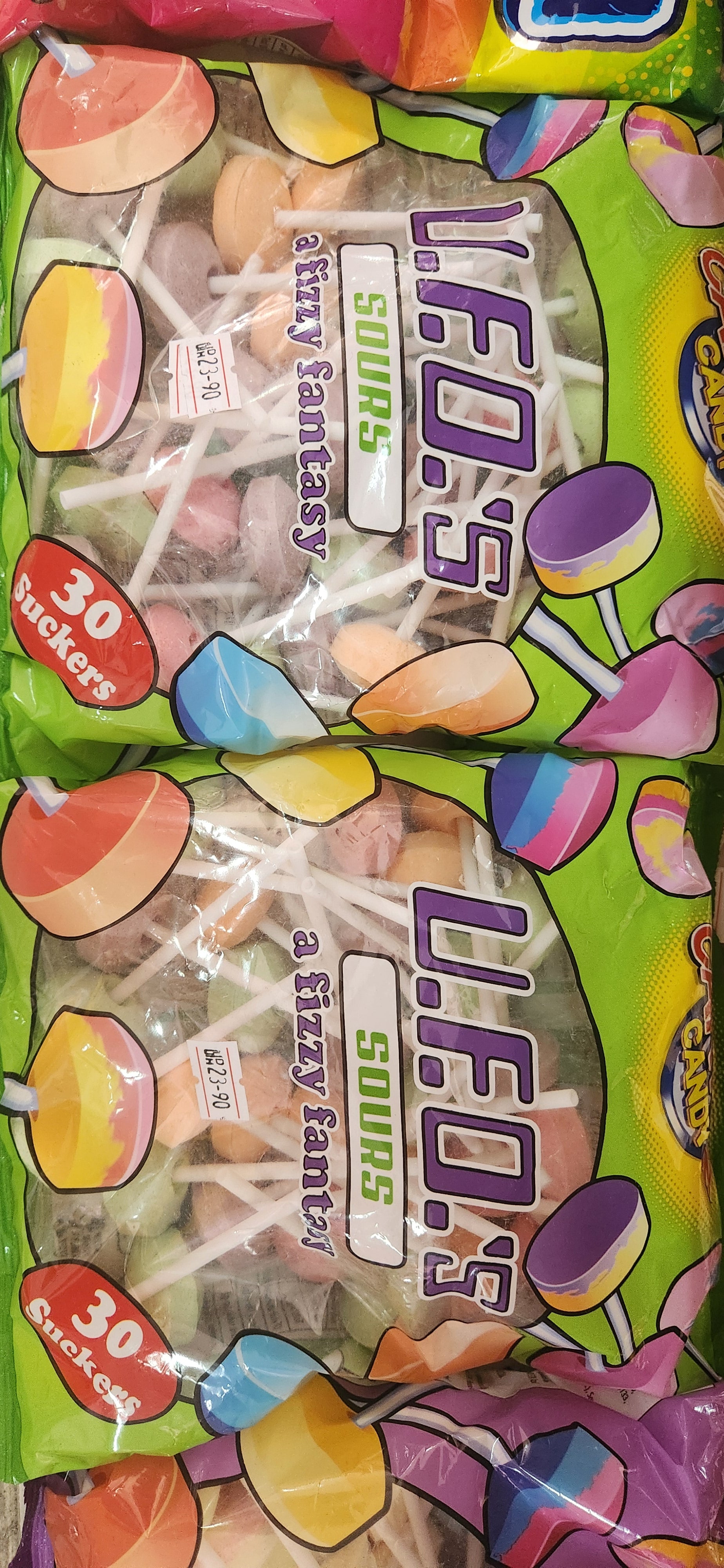 UFOâs Sour bag 30âs