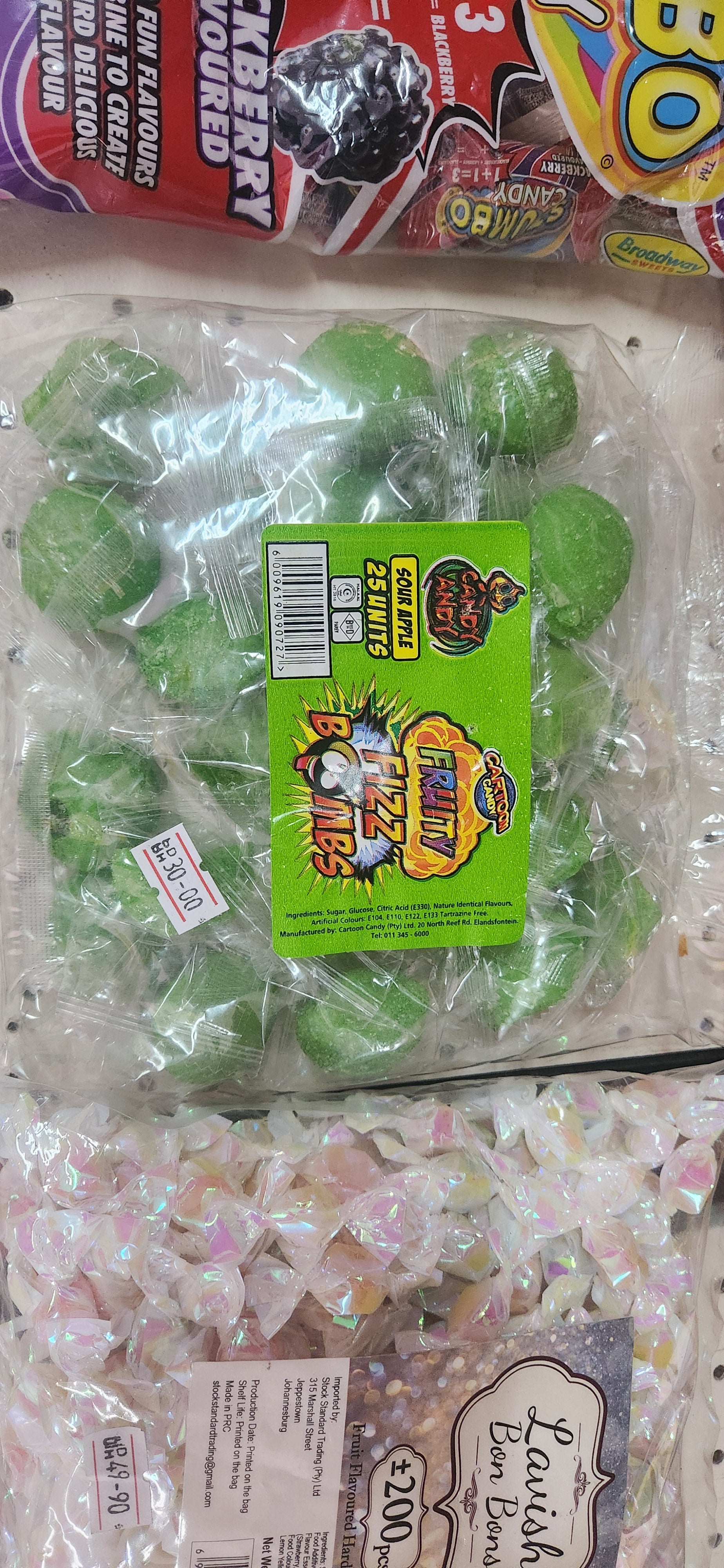 Fruity Fizz Bomb Sour Apple