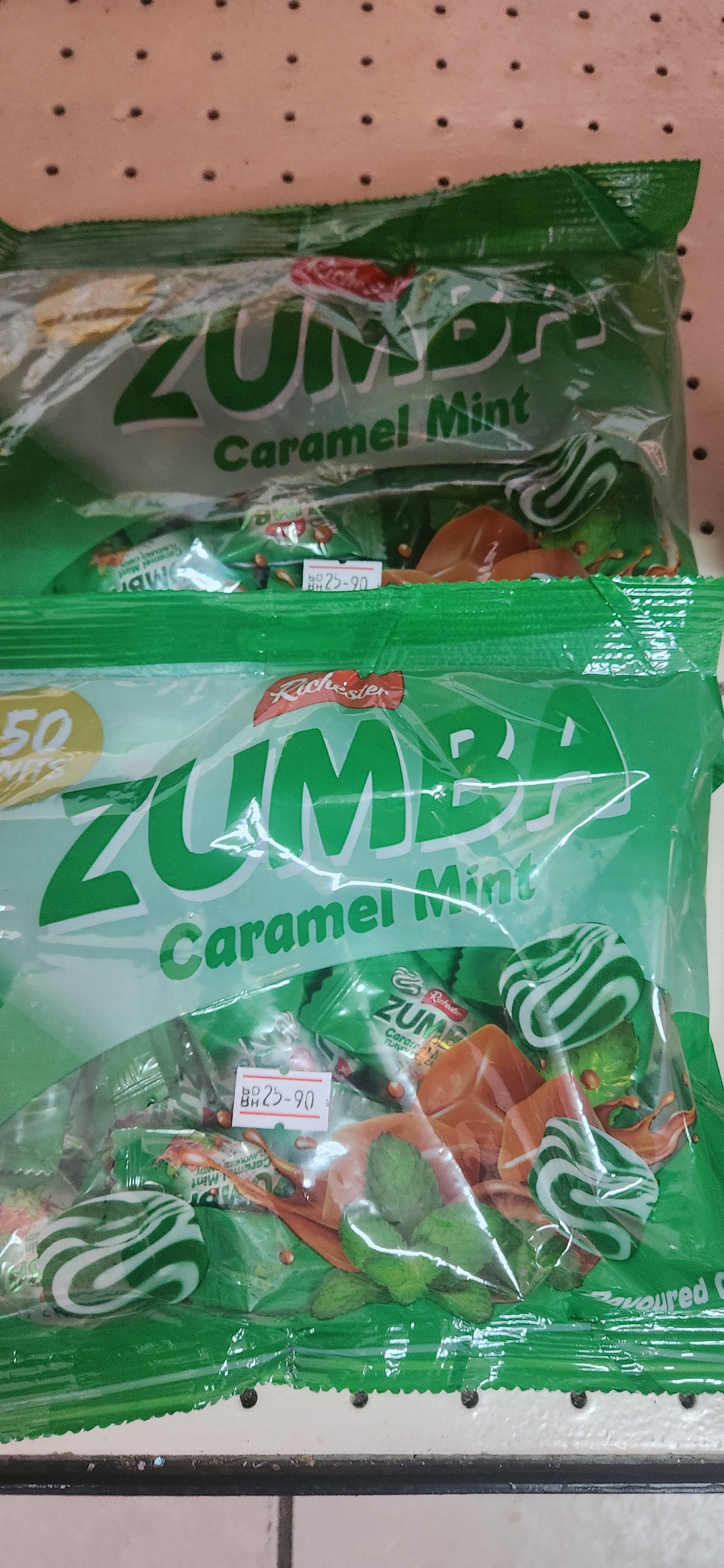 Zumba Caramel Mint 50âs