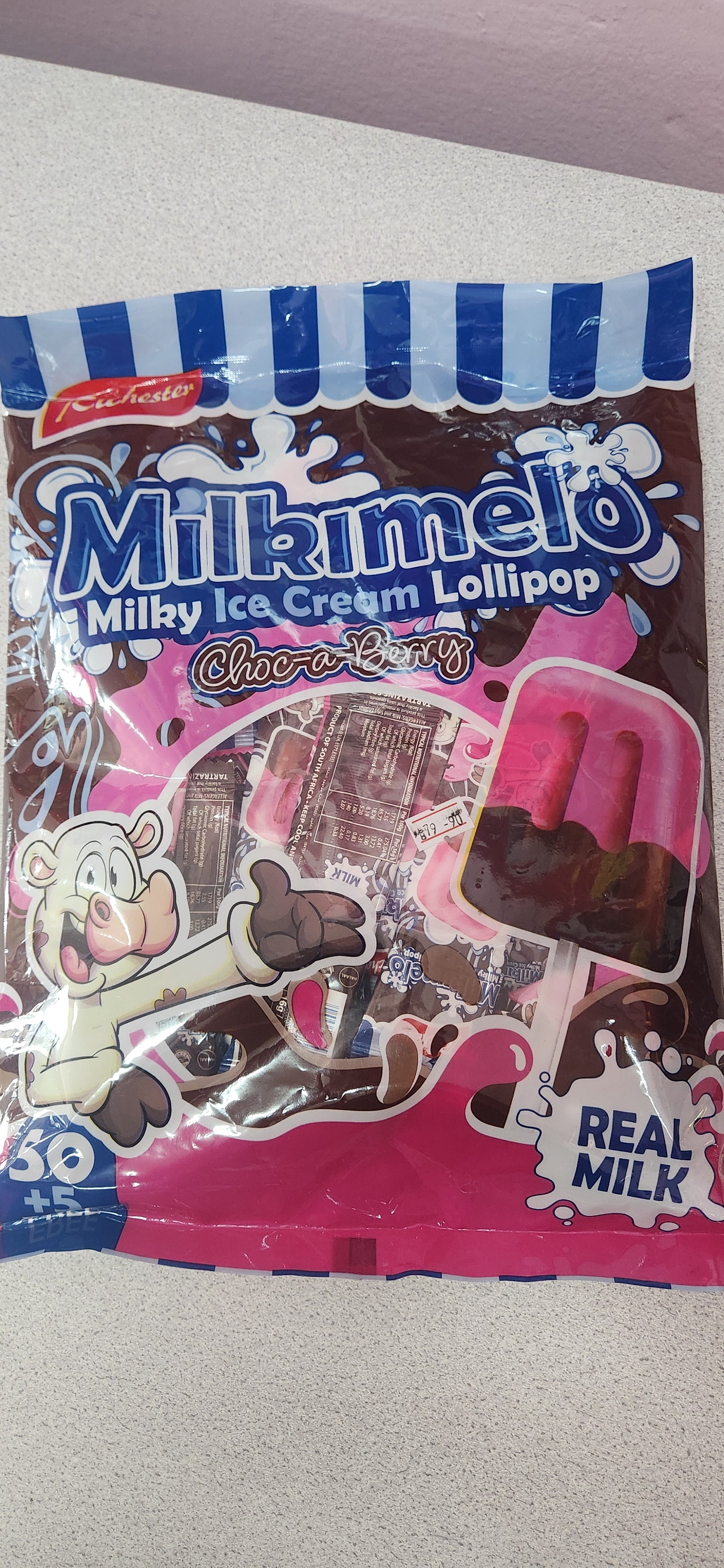 Milkmelo Ice Cream Lollie Choc a Berry