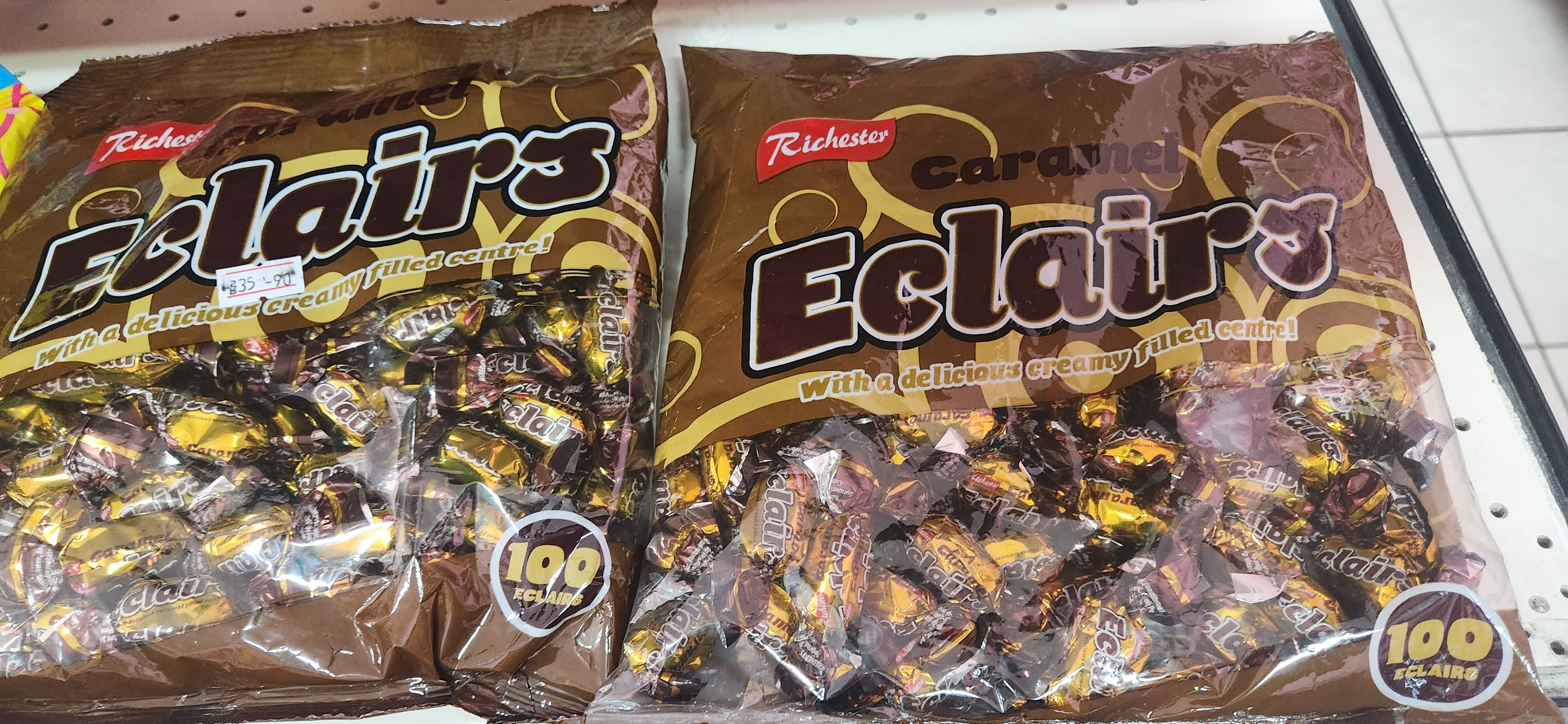 Eclairs Caramel 100âs