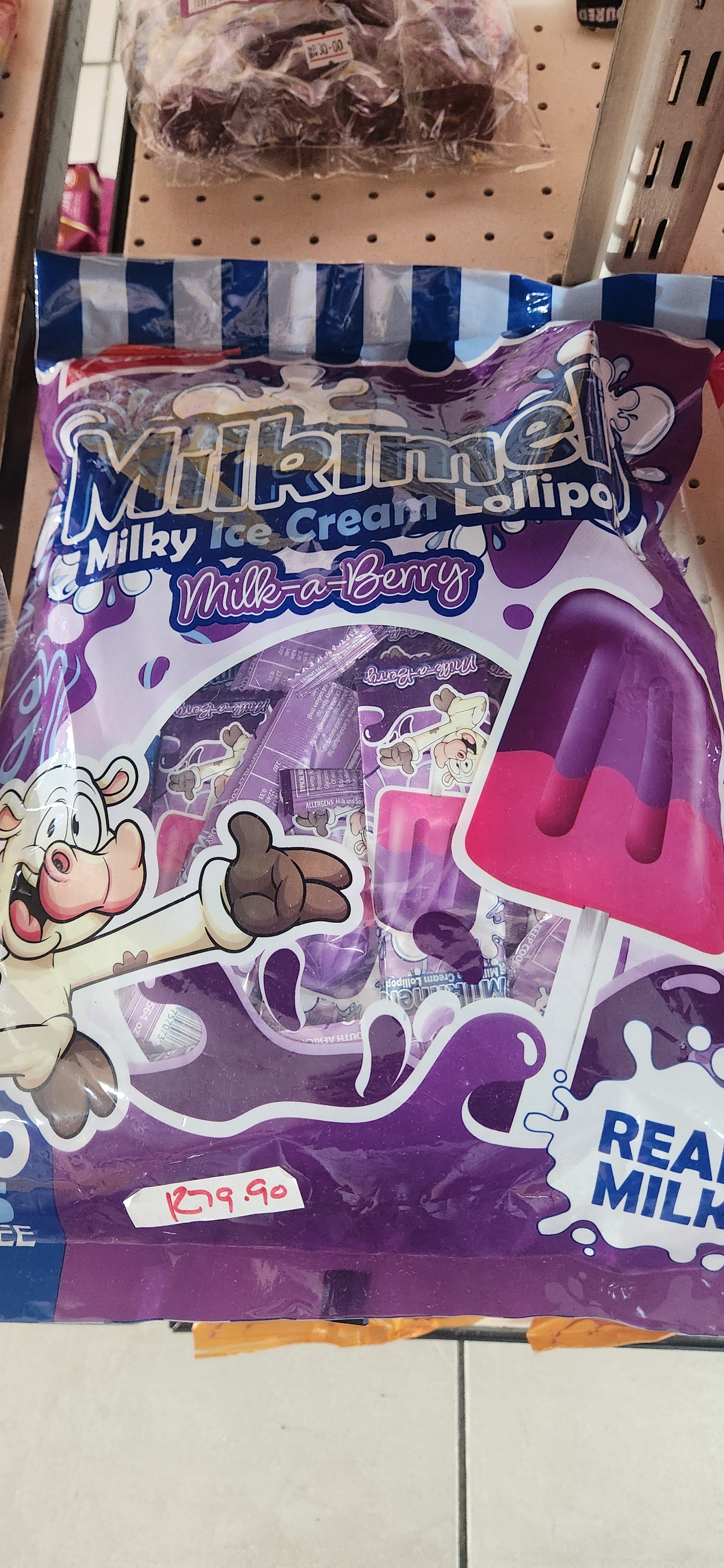 Milkmelo Ice Cream Lollie Milk a Berry