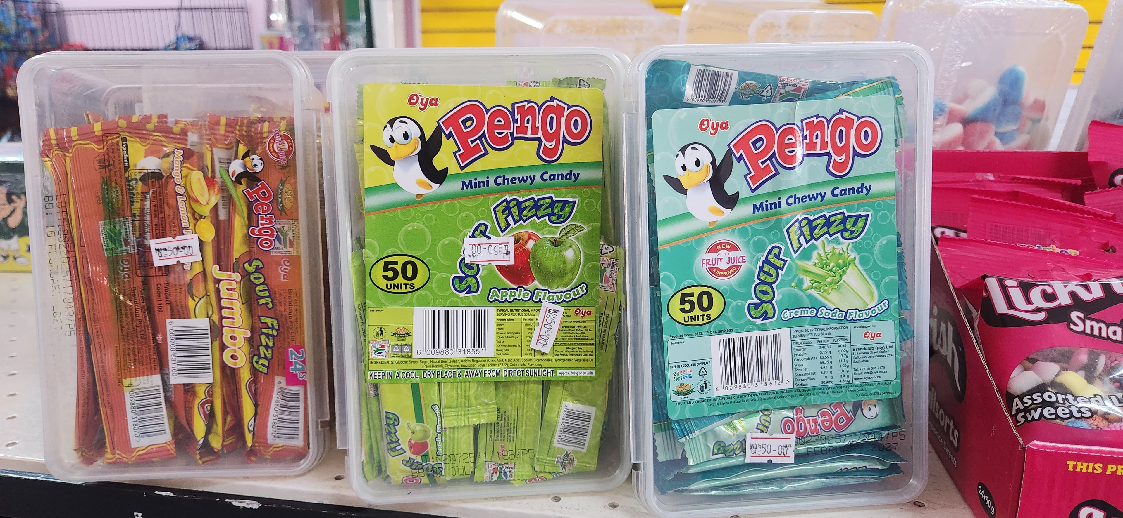 Pengo Mini Chewy Candy