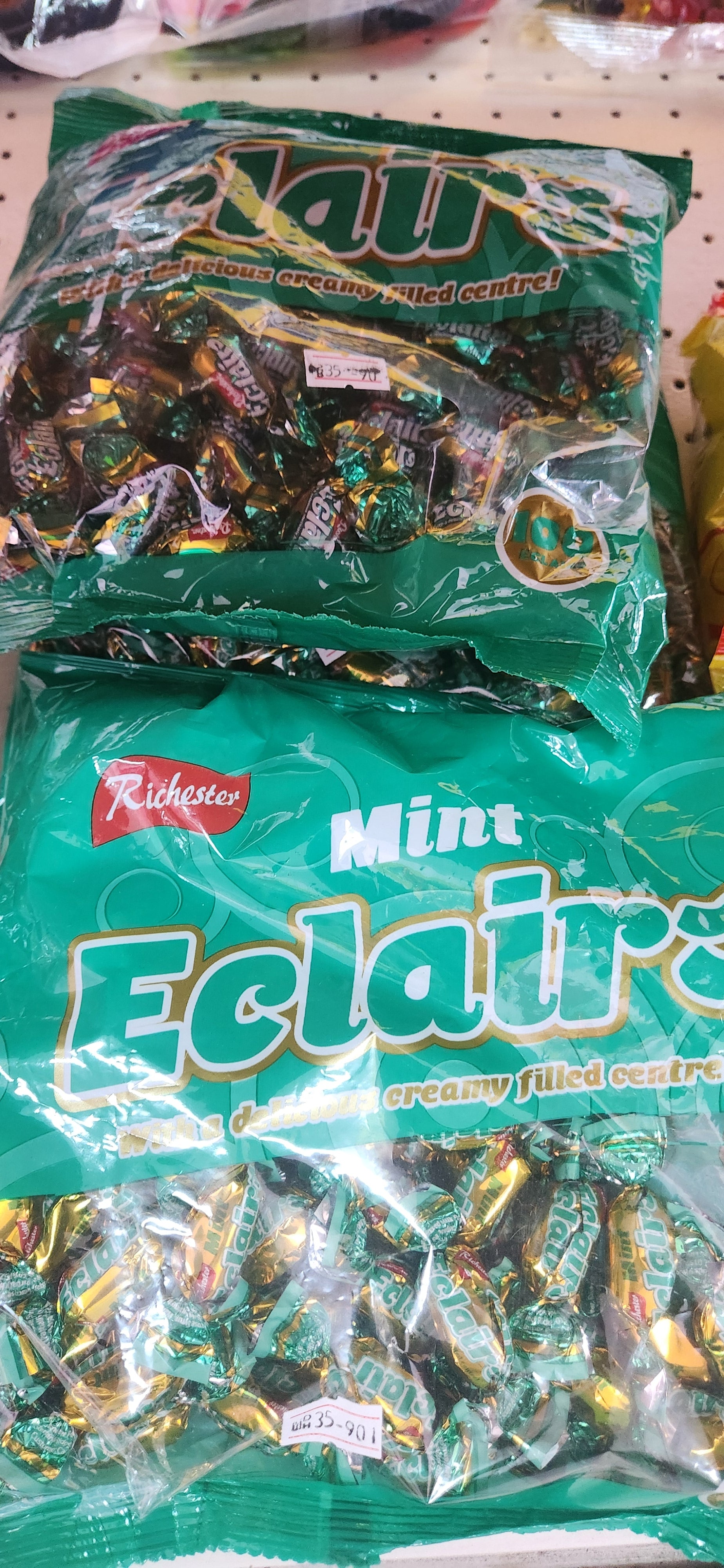 Eclairs Mint 100âs