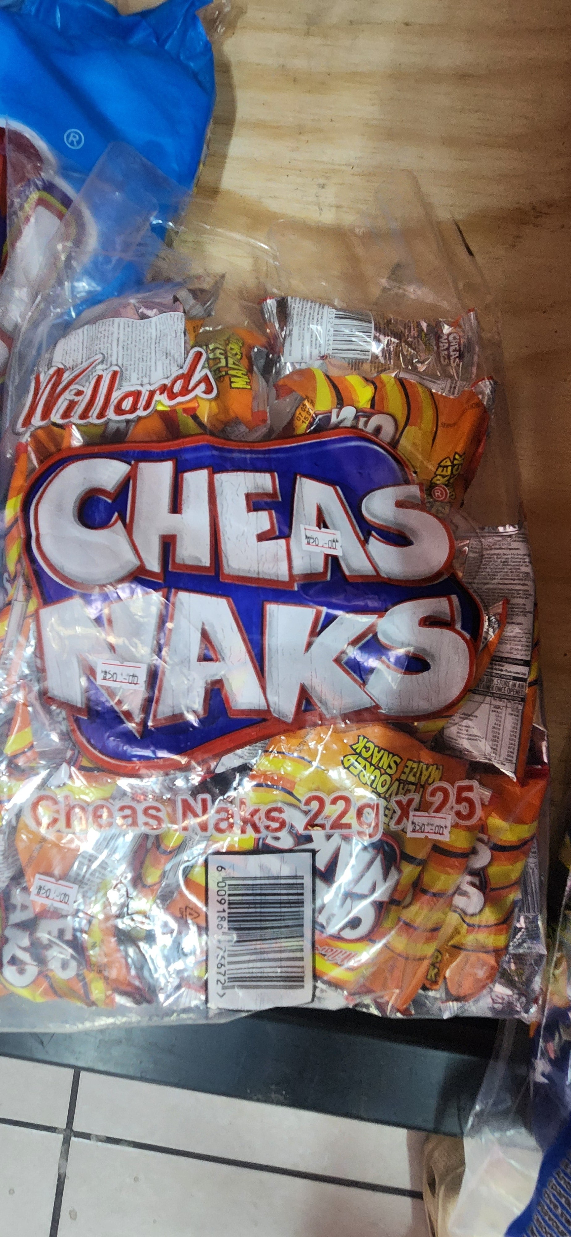 Cheese nacks 25s 22g