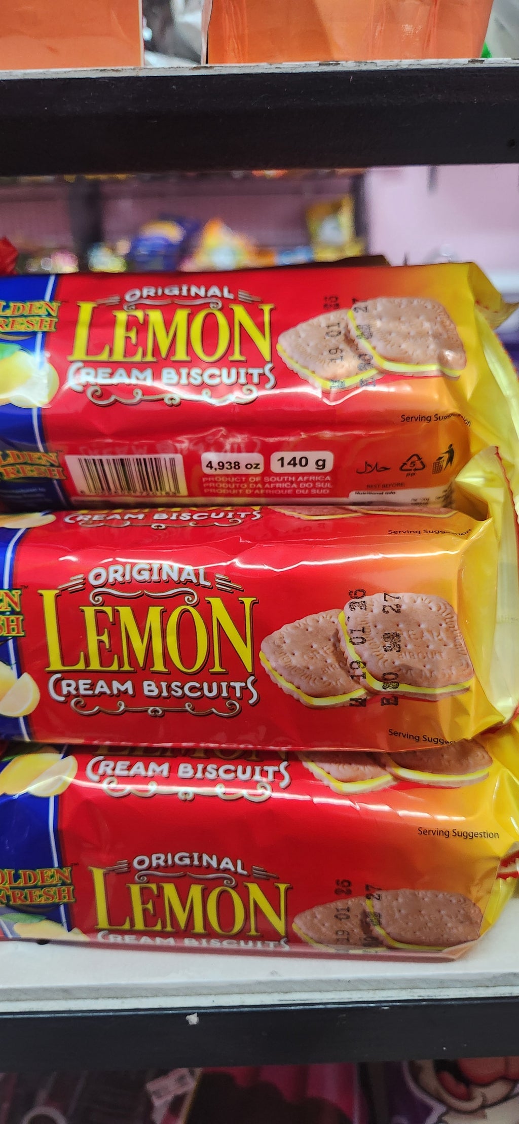 Cream cookies