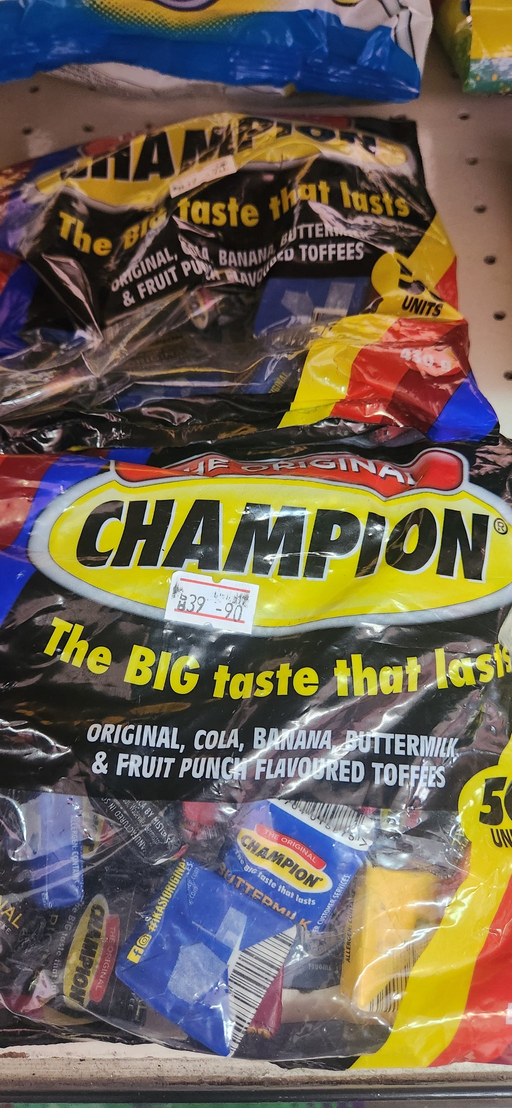 Champion toffee