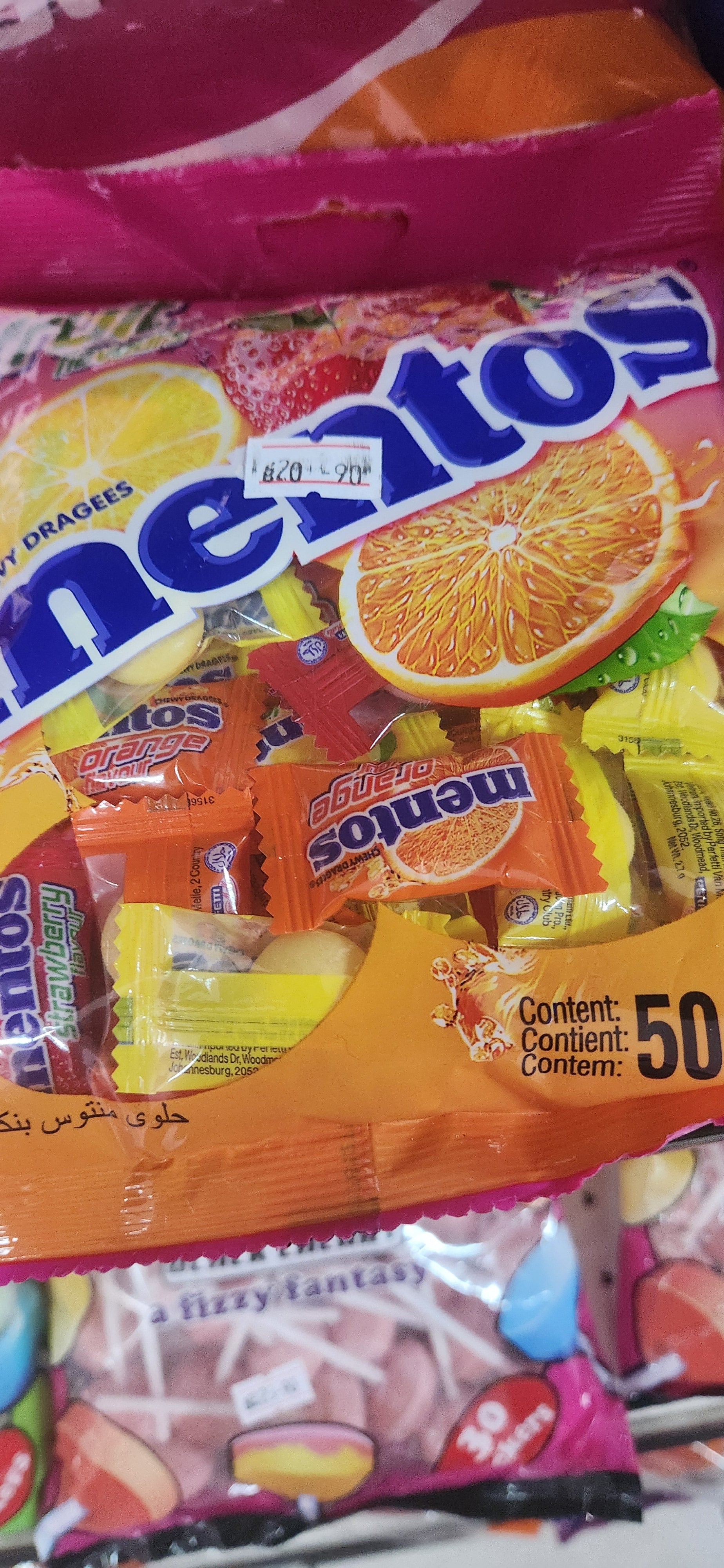 Mentos Fruit Assorted
