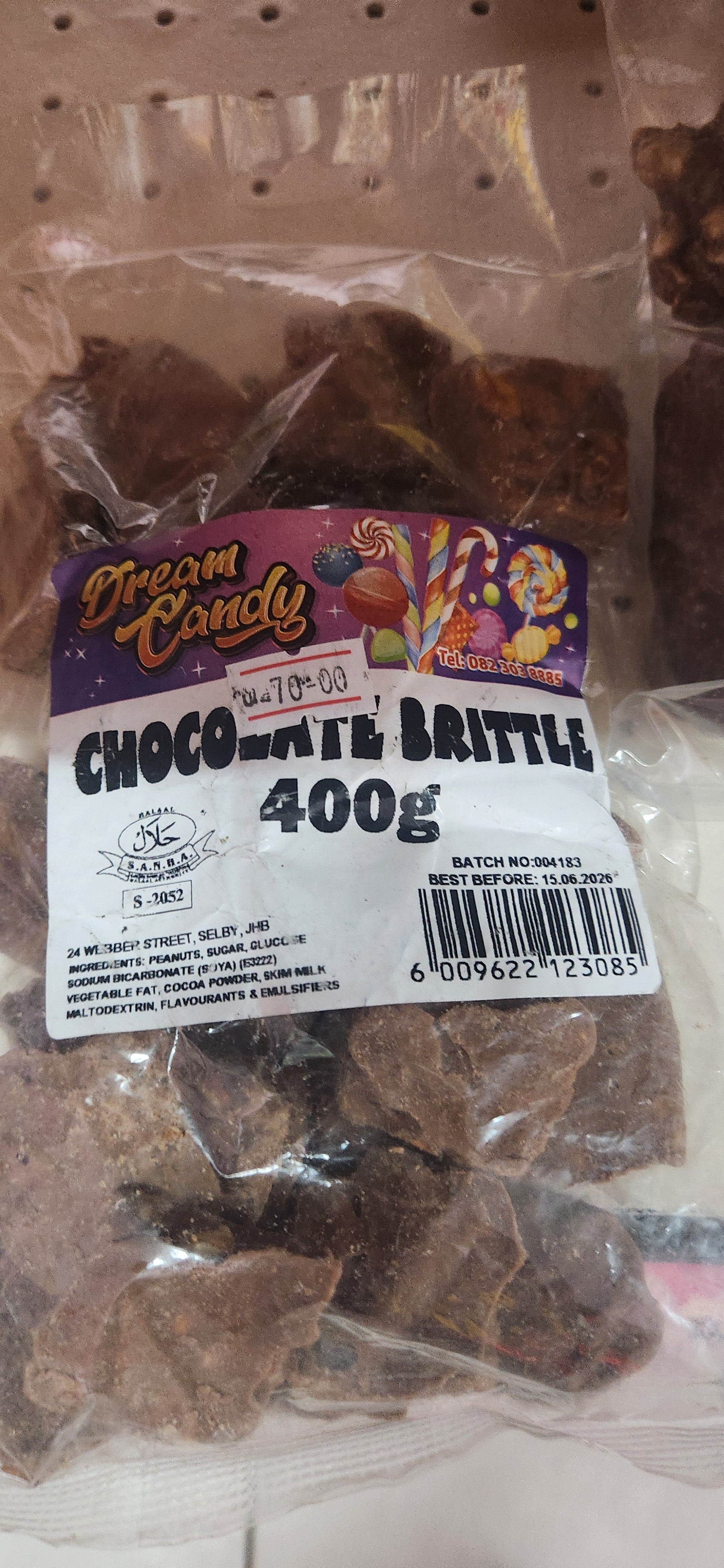 peanut brittle 400g